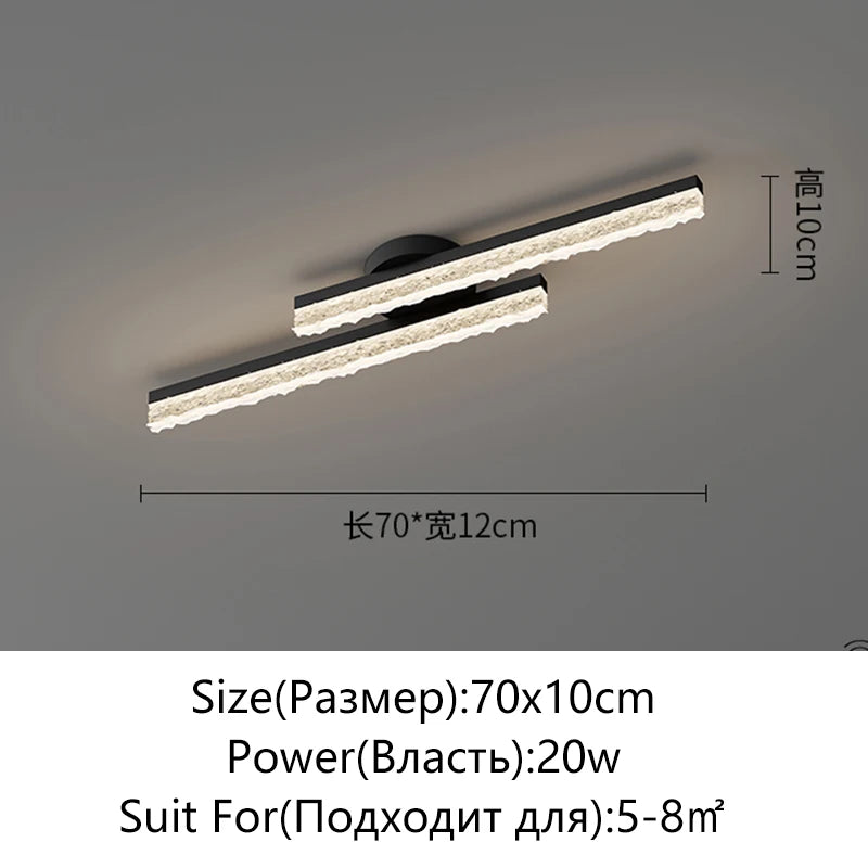Modern Eye Protection LED Ceiling Light For Bedroom Living Room Balcony Decoration Ceiling Light With Adjustable Lighting
