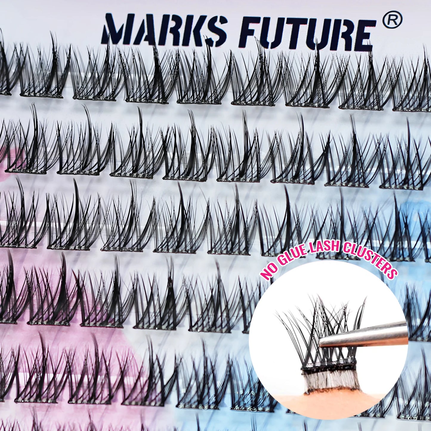 Self-Adhesive Lashes (100 Pcs) — No Glue, No Fuss