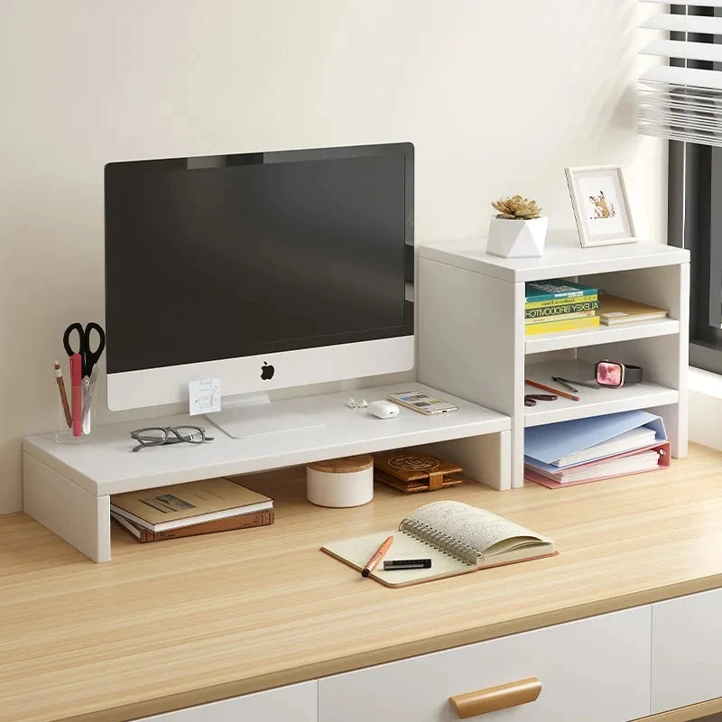 Monitor Riser & Keyboard Storage Stand