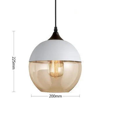 Nordic Pendant Lights Modern Glass Hanging Lamp for Restaurant Living Bedroom Indoor Decoration Lighting Luminaire Suspension
