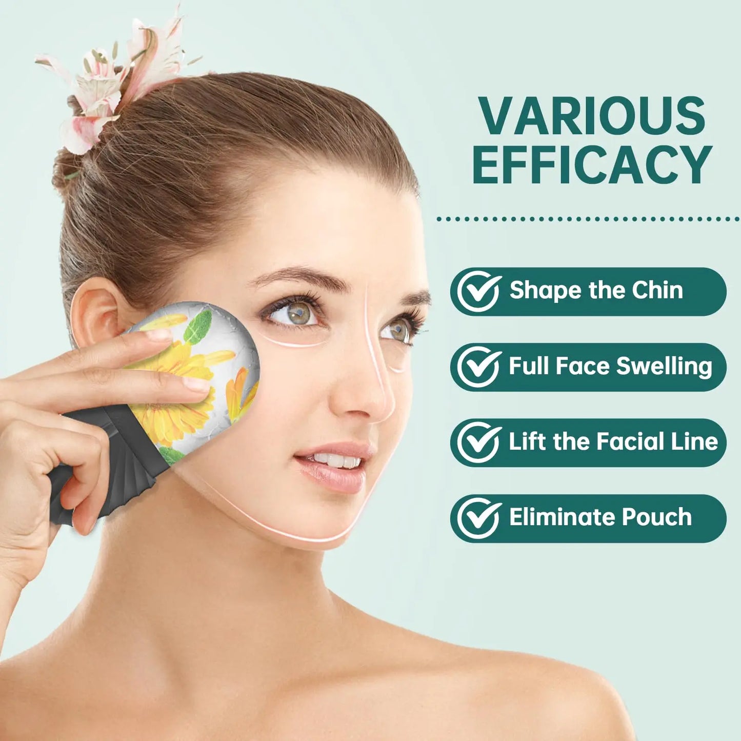 Ice Face Roller — Reduces Puffiness & Instantly Refreshes Skin