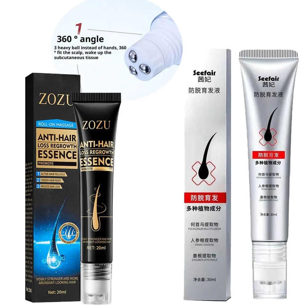 Strengthening Hair Serum — Nourishes Roots & Repairs Scalp