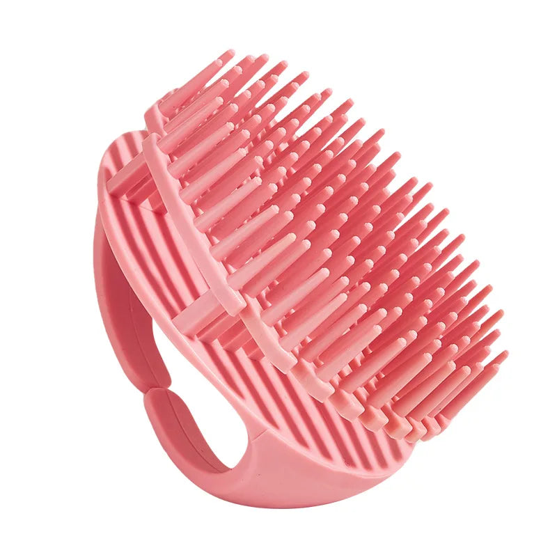 Silicone Scalp Massager Brush — Deep Clean and Relax