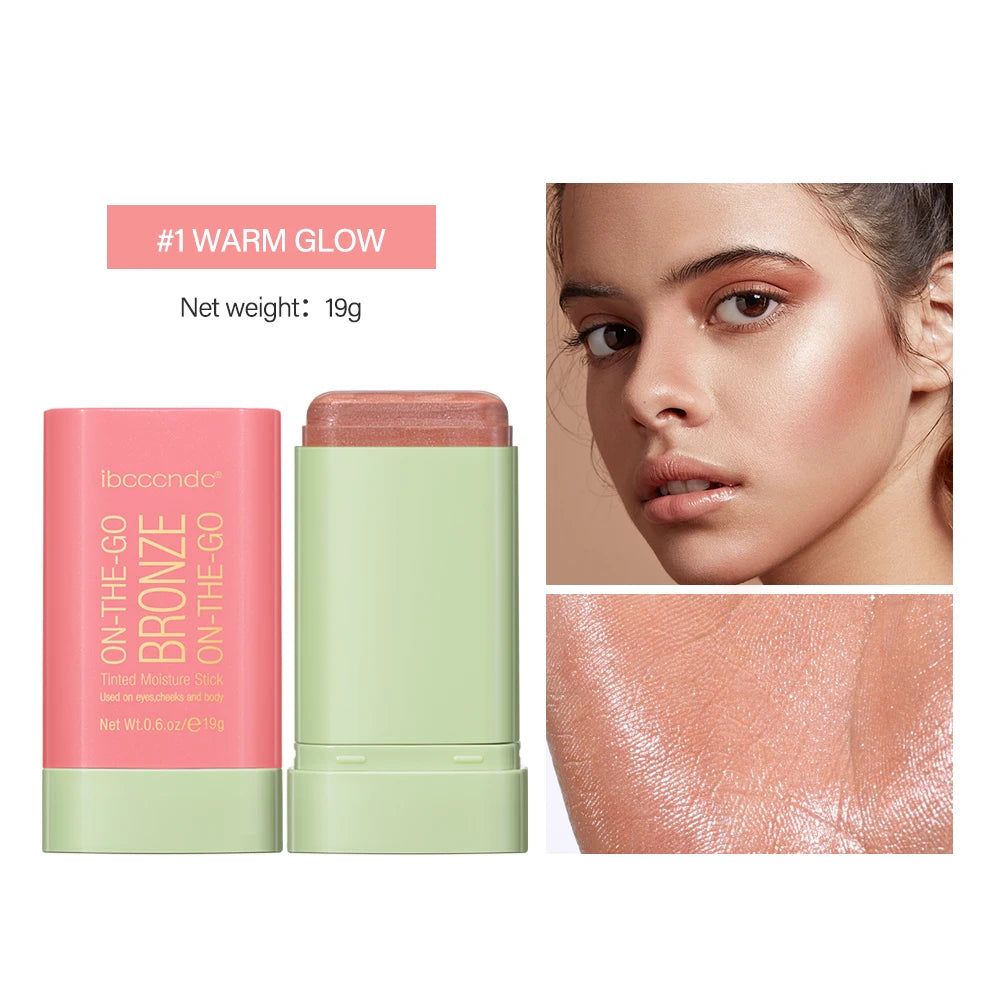 Easy Blend Cream Blush Stick — Waterproof Color Payoff