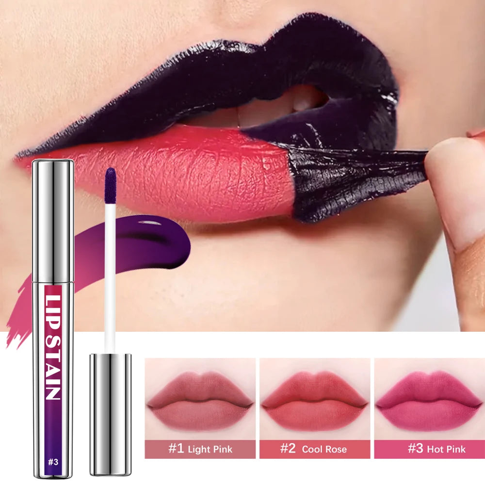 Non-Stick Peel-Off Lip Stain — Color That Doesn't Budge