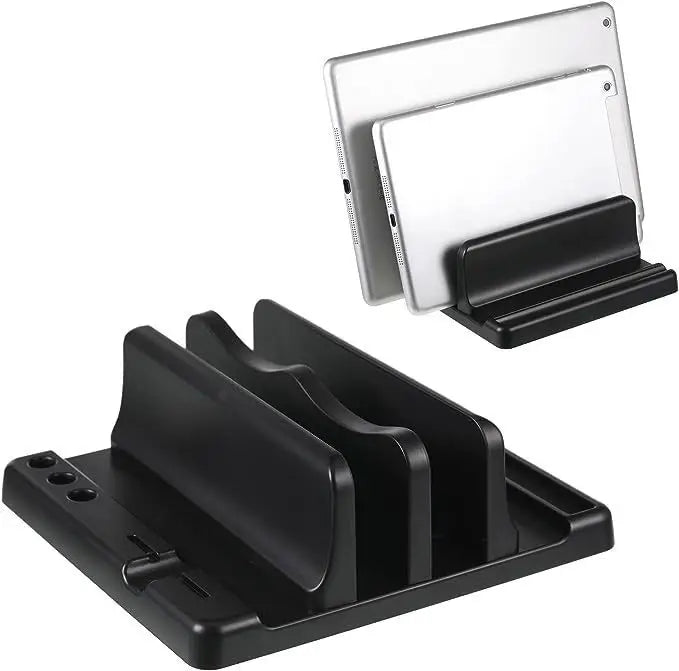 Space-Saving Vertical Laptop Stand