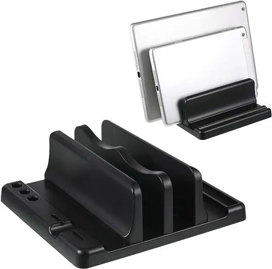 Space-Saving Vertical Laptop Stand