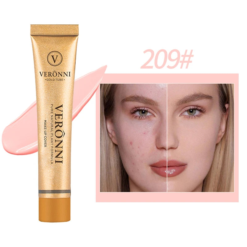 14-Color Matte Concealer Stick — Long-Lasting Full Coverage