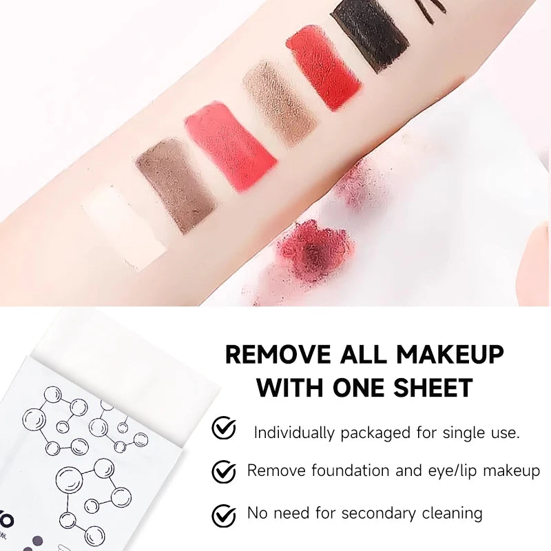 Gentle Makeup Remover Wipes (30 Pack) — Melts Away a Long Day