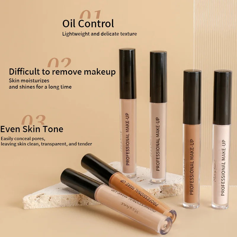 Matte Liquid Concealer — Full Coverage, Waterproof & Long-Lasting