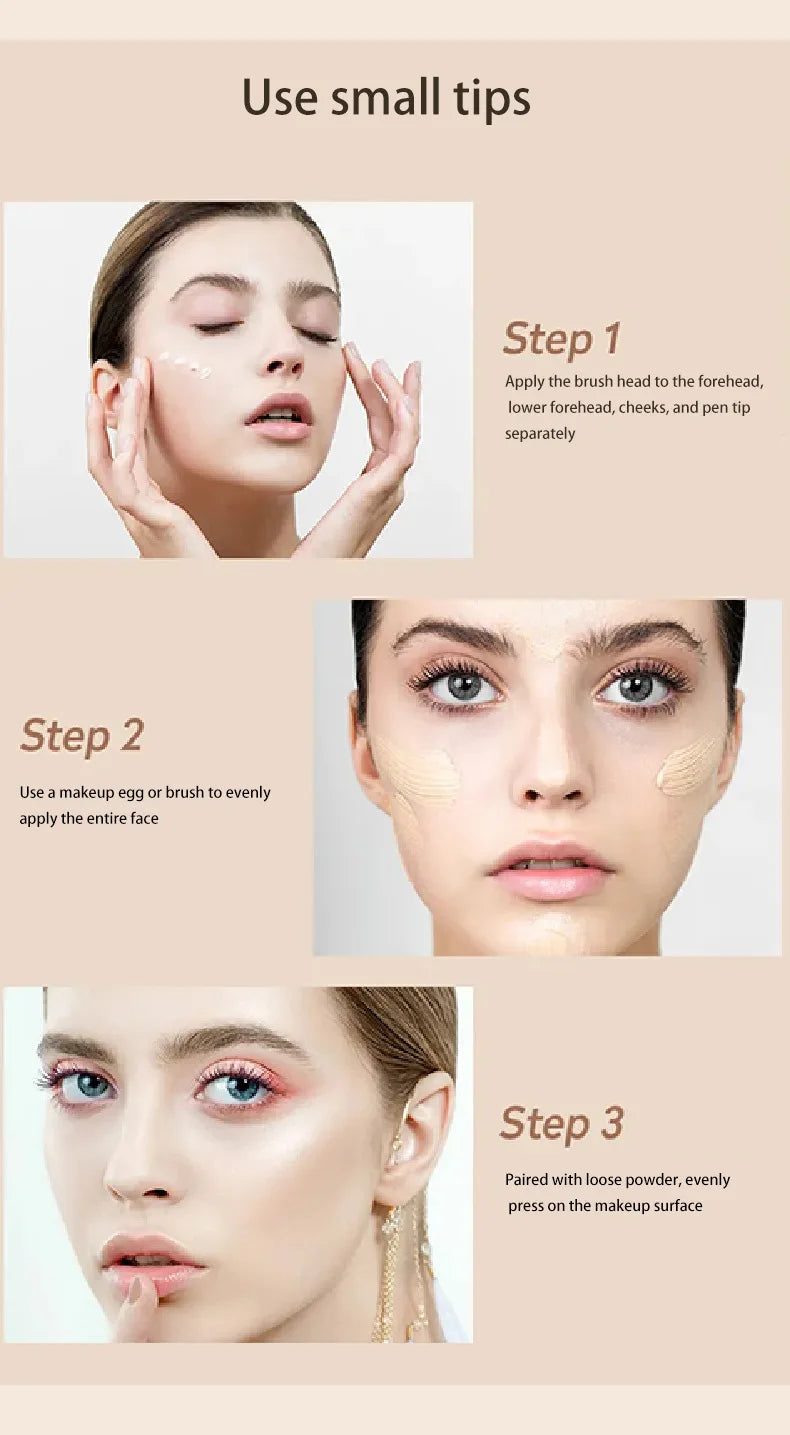 Matte Liquid Concealer — Full Coverage, Waterproof & Long-Lasting