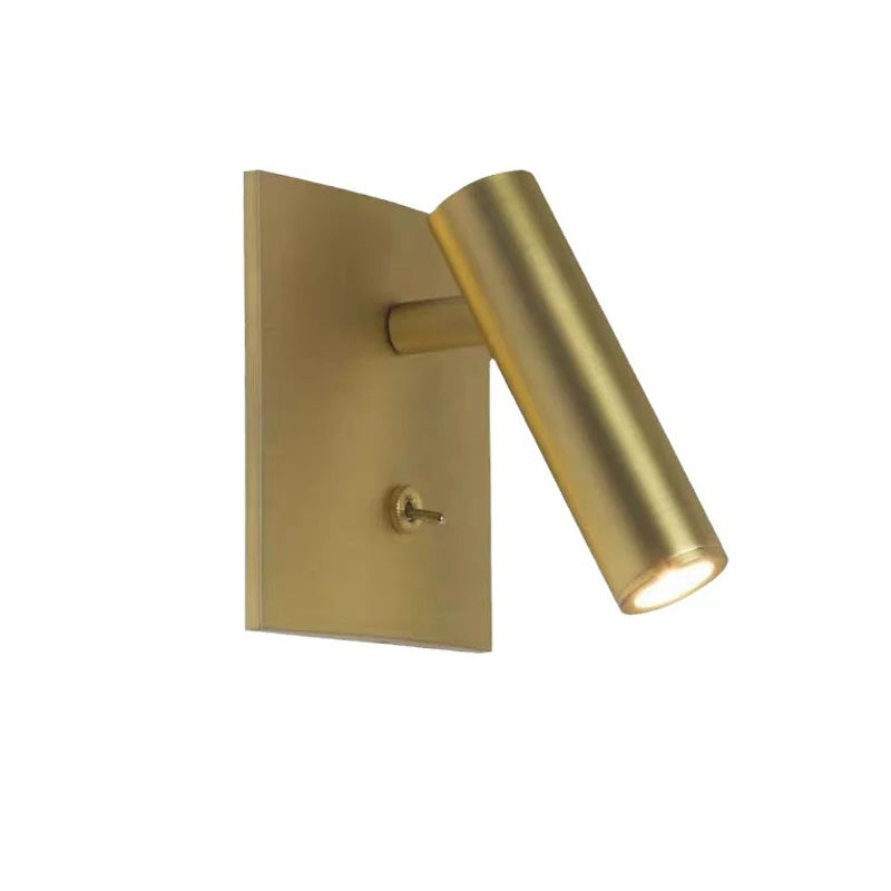 Modern LED Wall Lamp with Adjustable Angle Multiple Colors Wall Mounted Sconce Lighting Fixtures for Bedroom Living Room Study