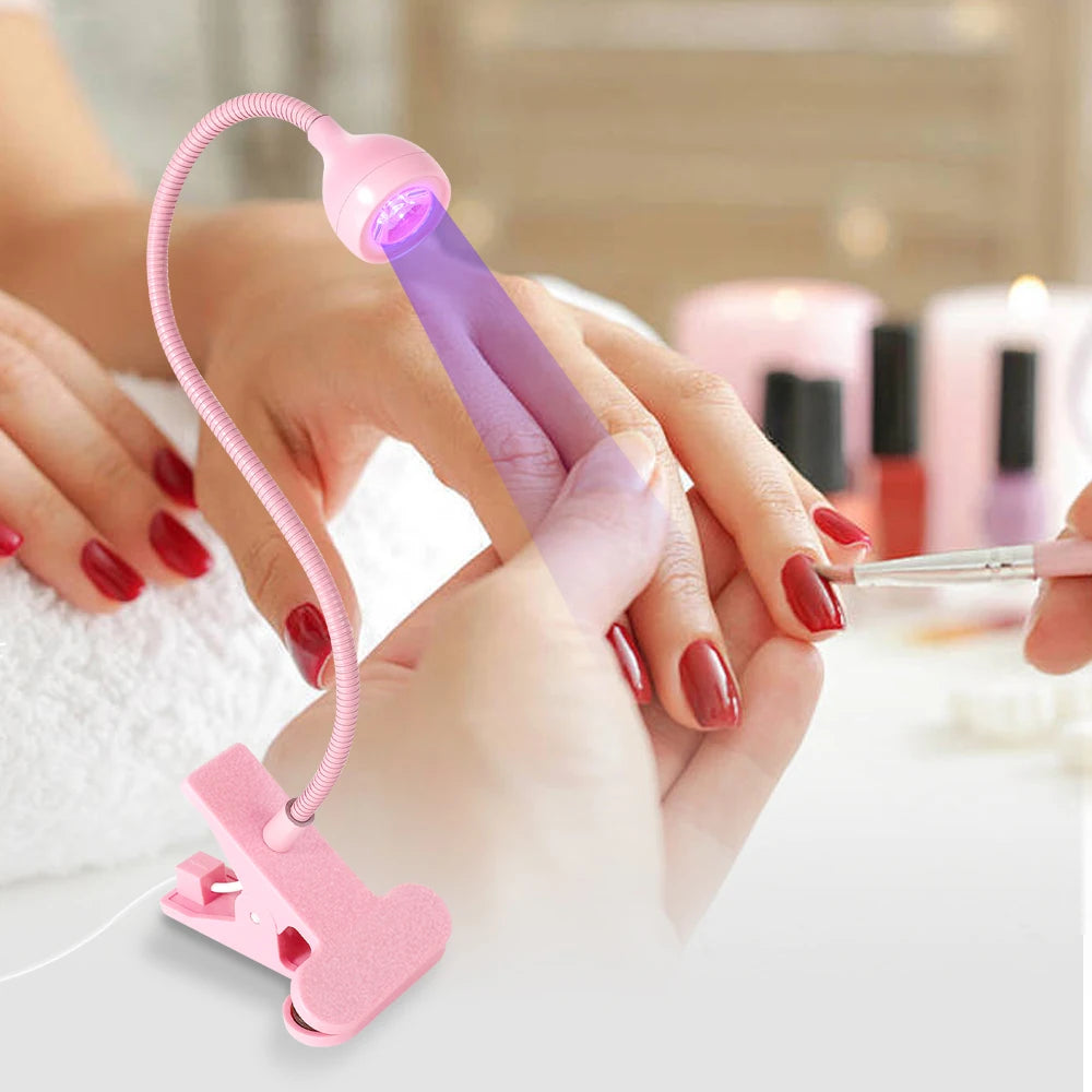 Portable LED UV Nail Lamp — Fast-Cure Gel Polish Dryer