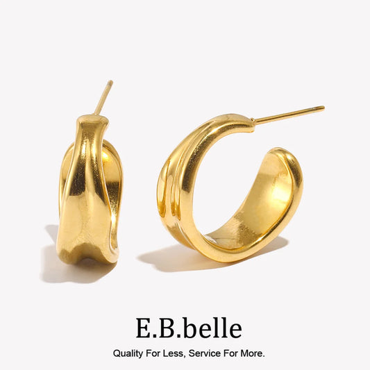The Hoops You Never Have To Take Off — PVD Gold, Tarnish-Free