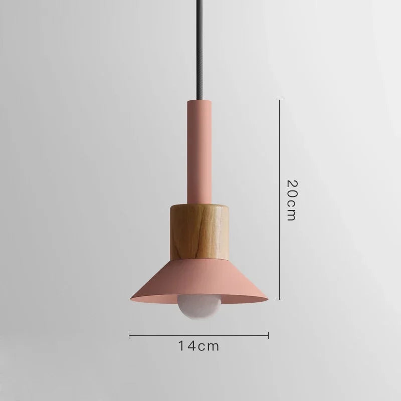 2025 Nordic Wood Pendant Light For Kitchen Restaurant Hanging Lamp Bedroom Bedside Wooden Ceiling Chandeliers Modern Lighting Ho