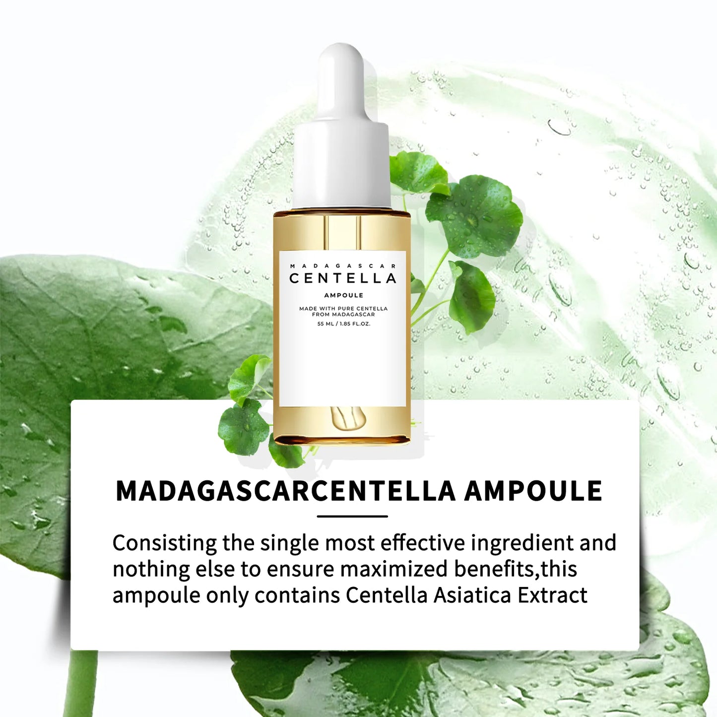Madagascar Centella Soothing Serum — Calm for Sensitive Skin