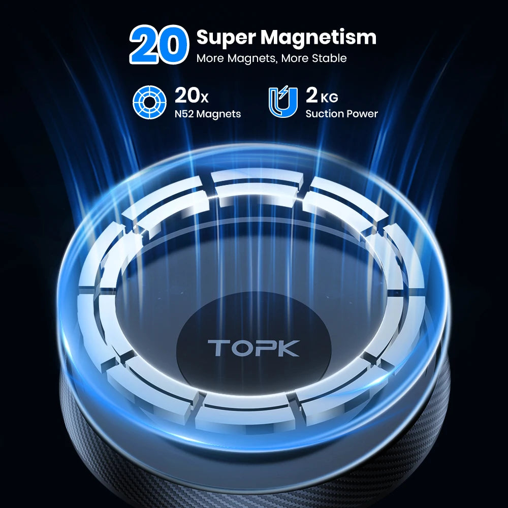 TOPK MagSafe Car Phone Mount