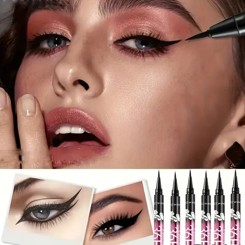 Smudge-Proof Eyeliner Pencils — Effortless, Long-Lasting Black