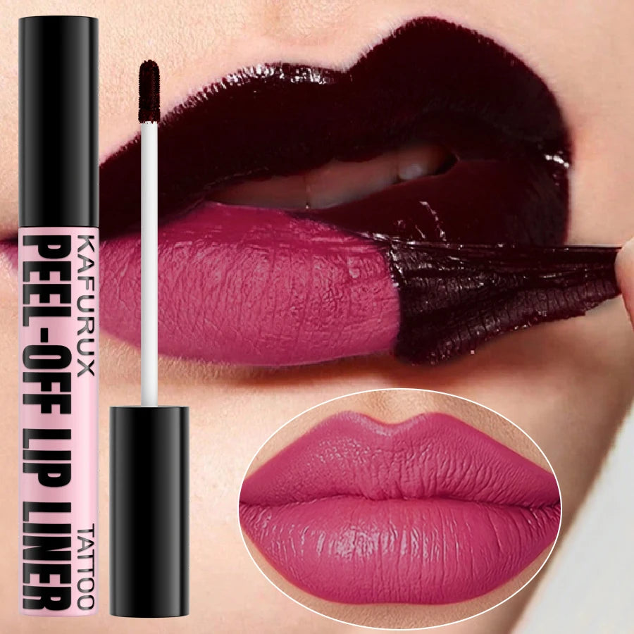 Peel-Off Lip Stain — All-Day Color That Never Fades