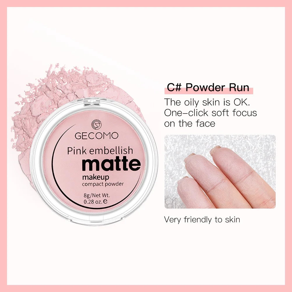 Mattifying Compact Powder — 12-Hour Shine Control