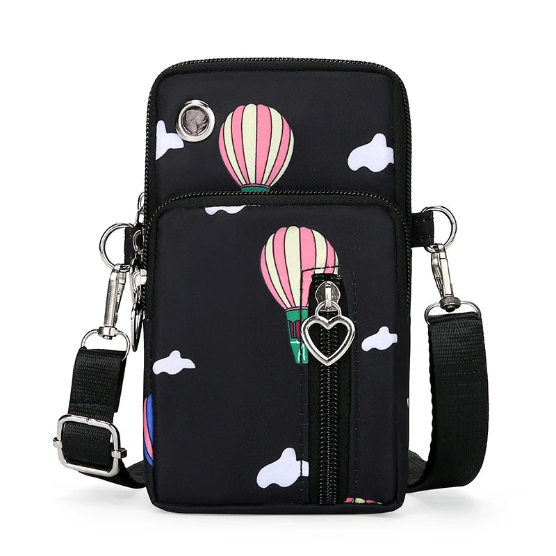 Compact Crossbody Purse — Phone, Card & Cash Essentials Bag