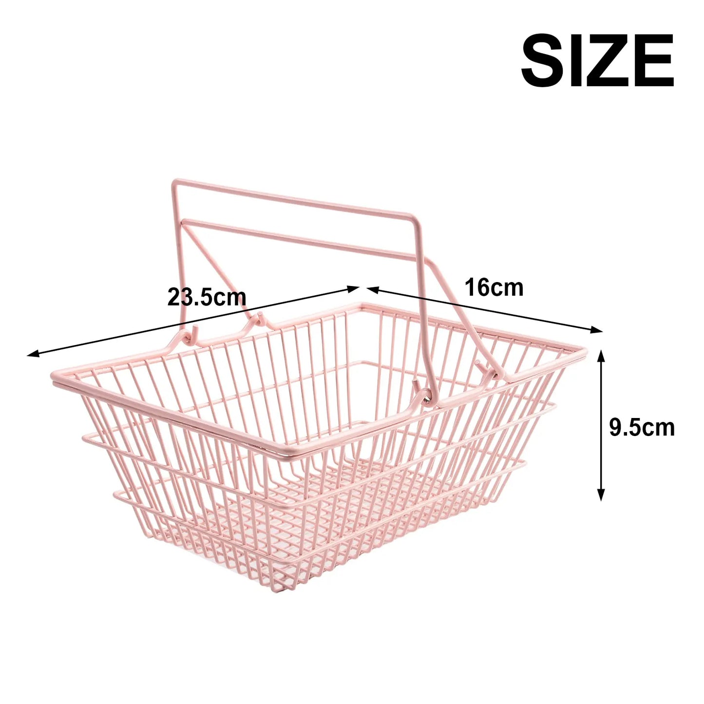 Storage Organizer Pink Girl Mini Storage Basket Desktop Finishing Cosmetics Jewelry Storage Organizador Laundry Basket Breadbask