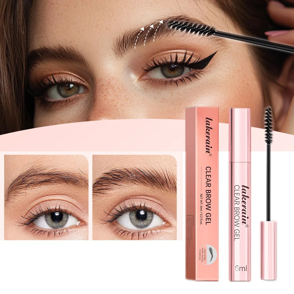 Clear Brow Setting Gel — All-Day Hold, Zero Crunch