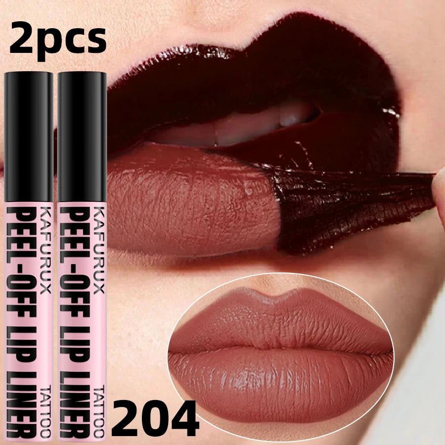 Peel-Off Lip Stain — All-Day Color That Never Fades
