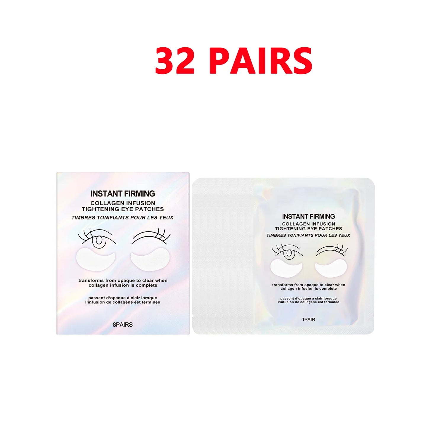 Collagen Under Eye Patches — Intense Hydration & Firming Effect
