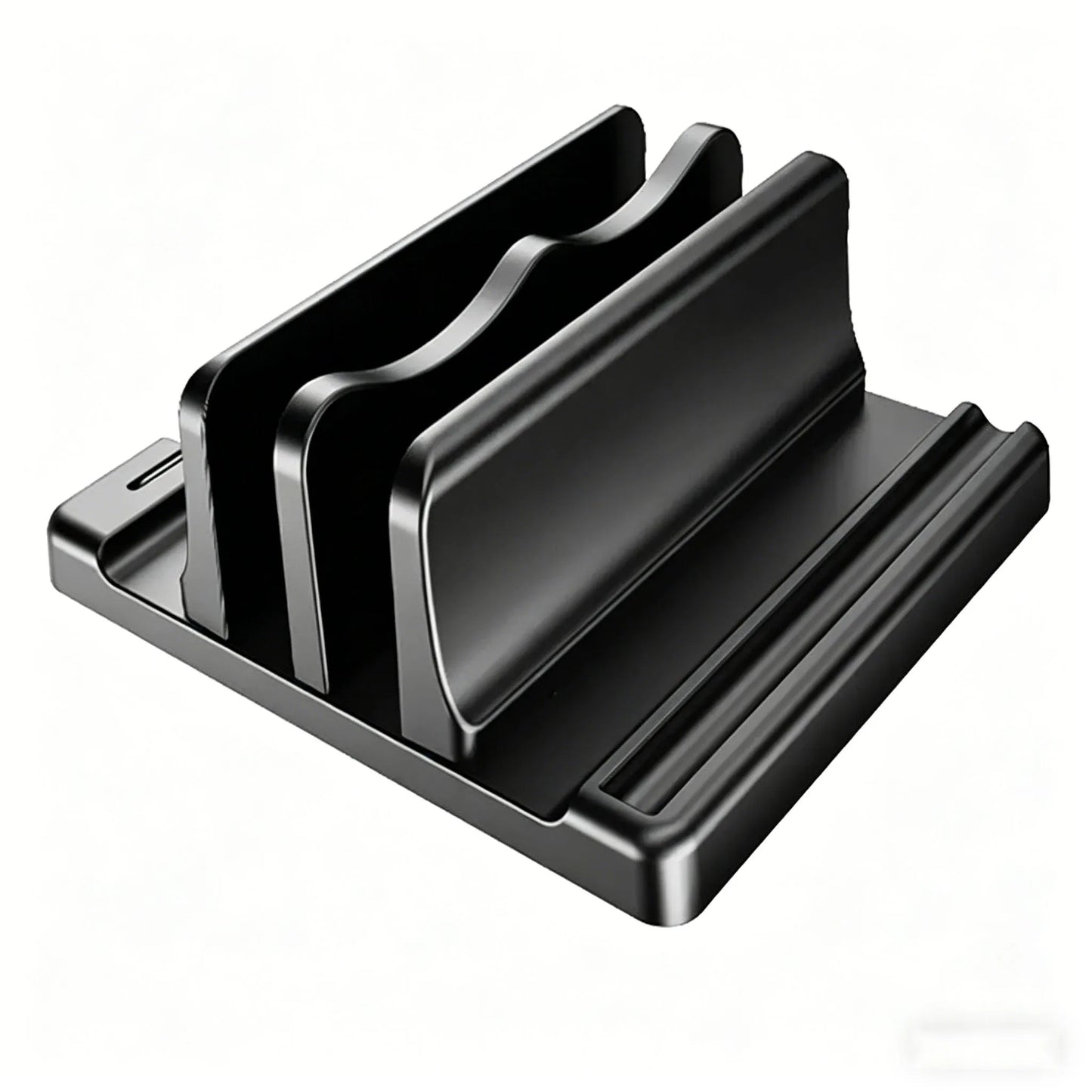 Vertical Laptop & Tablet Stand (Dual-Slot)