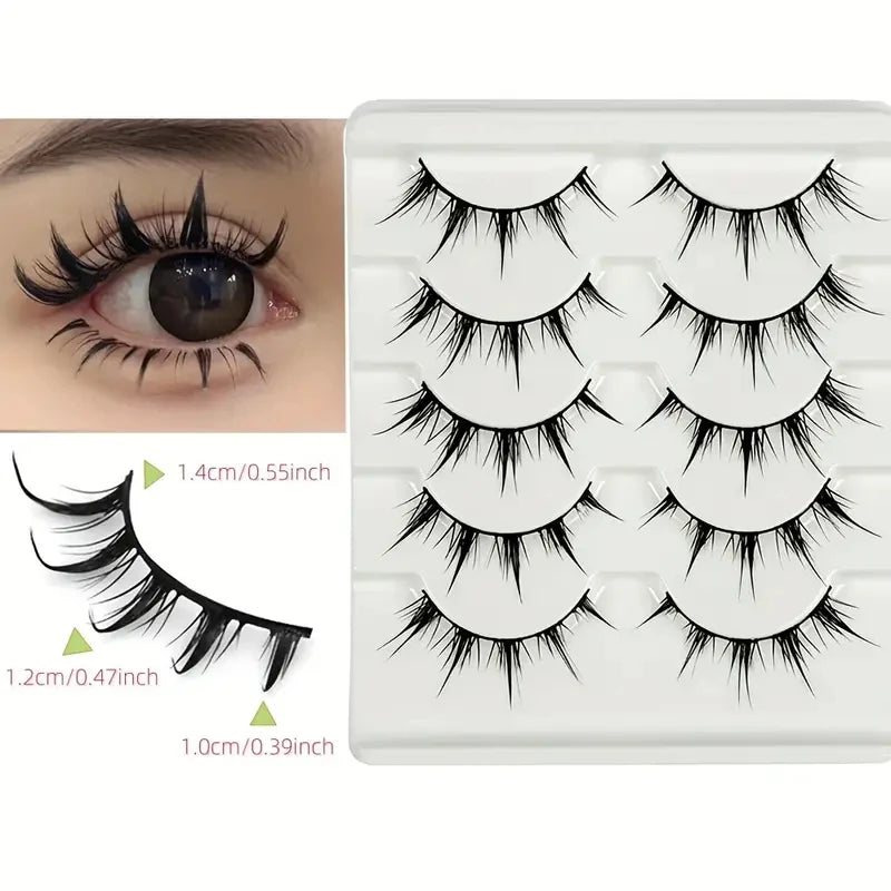 Dramatic D-Curve False Lashes — Bold, Reusable Statement Lashes