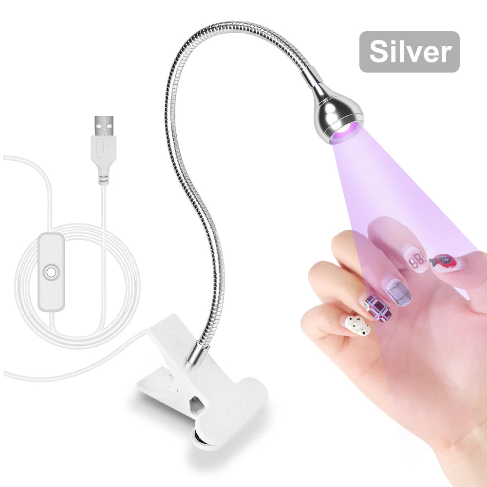 Portable LED UV Nail Lamp — Fast-Cure Gel Polish Dryer