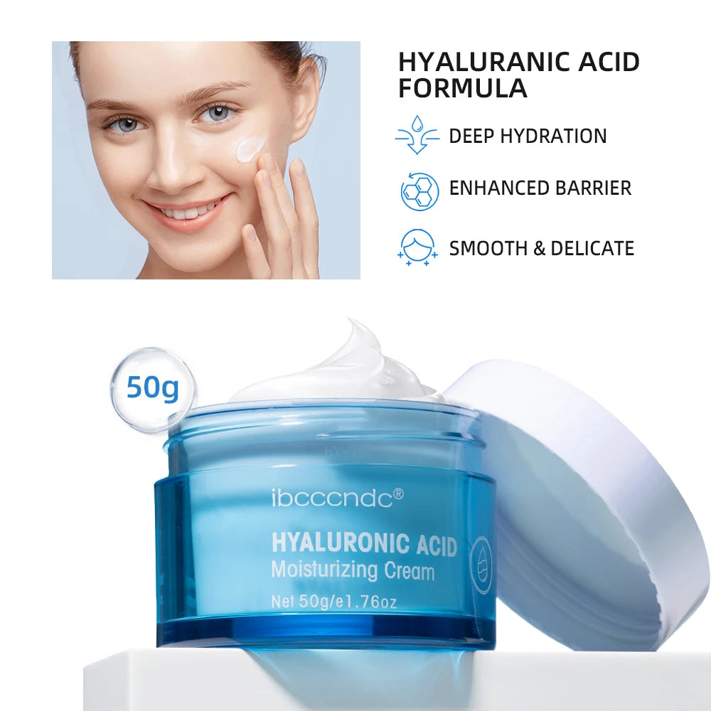 Hyaluronic Water Gel Moisturizer — All-Day Hydration for Dry Skin