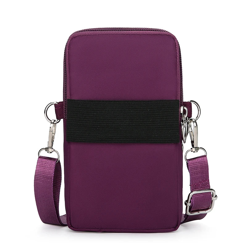 Compact Crossbody Purse — Phone, Card & Cash Essentials Bag