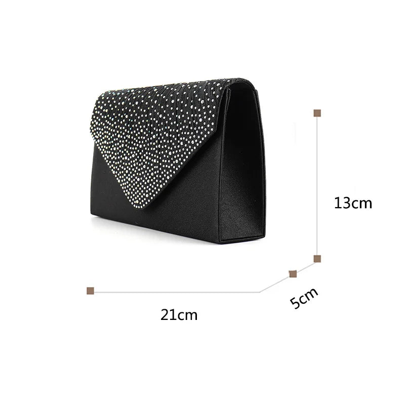 Elegant Evening Clutch — Wedding & Party Shoulder Bag
