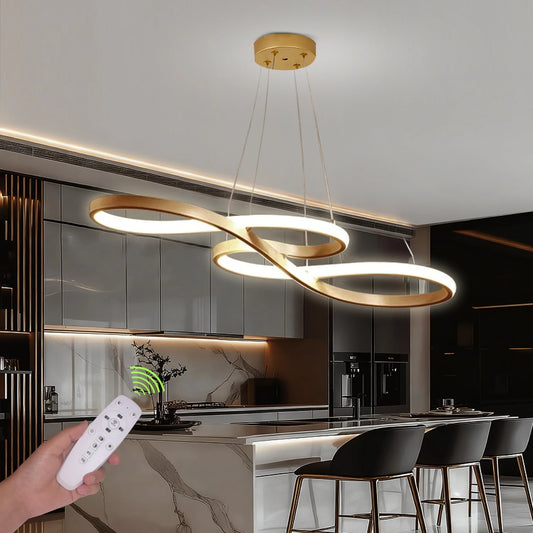 Intelligent Nordic Style Pendant Light Kitchen Pendant Light Living Room Decoration Ceiling Dining Table LED Indoor Lighting