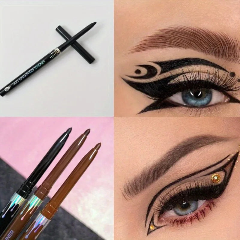 Matte Gel Eyeliner Pencil — Precise Lines That Won't Budge