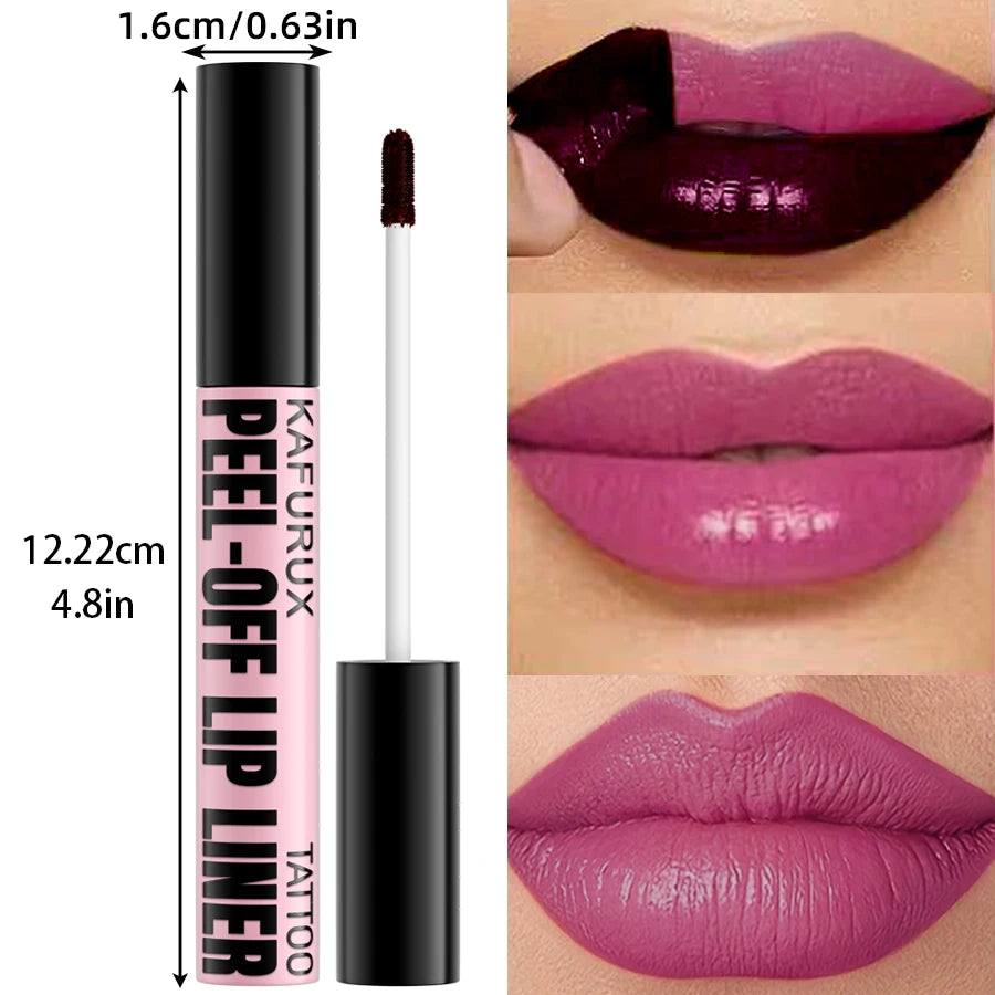 Peel-Off Lip Stain — All-Day Color That Never Fades