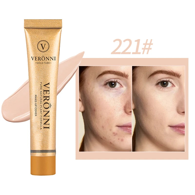 14-Color Matte Concealer Stick — Long-Lasting Full Coverage