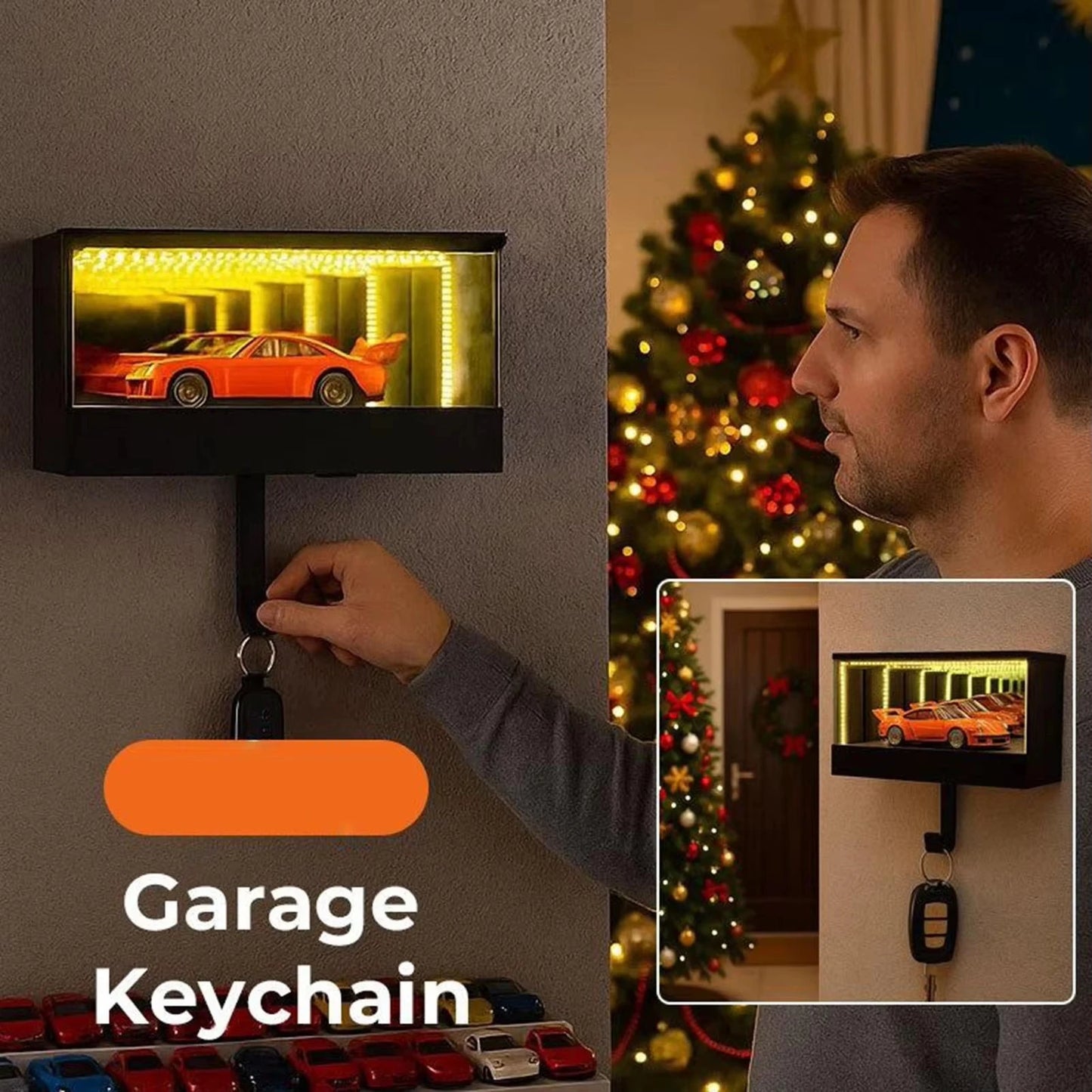 LED Key Holder & Organizer