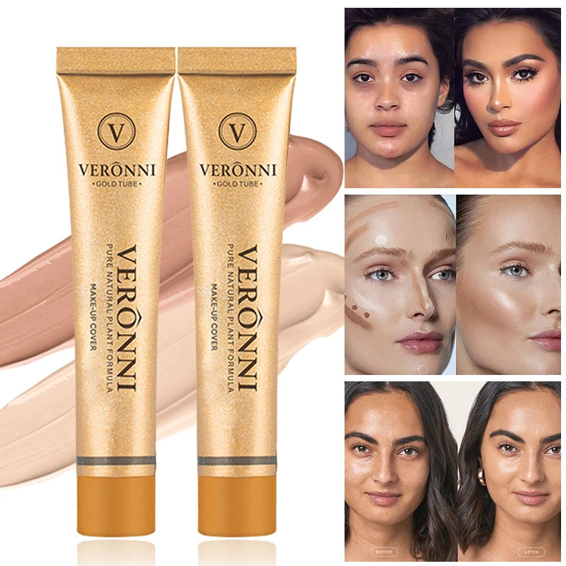 14-Color Matte Concealer Stick — Long-Lasting Full Coverage