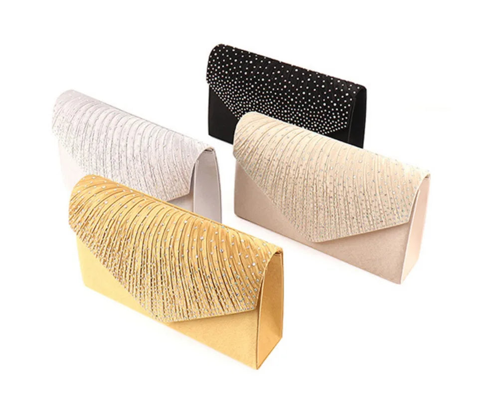 Elegant Evening Clutch — Wedding & Party Shoulder Bag