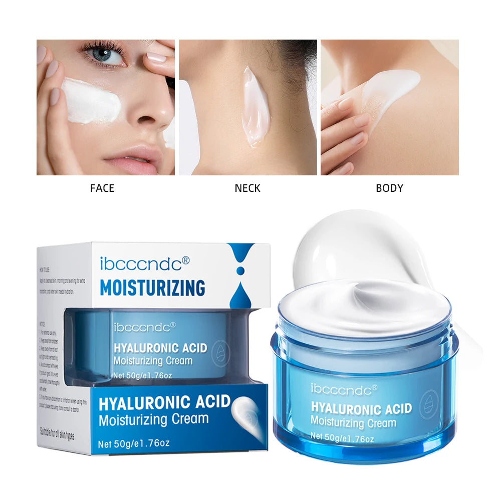 Hyaluronic Water Gel Moisturizer — All-Day Hydration for Dry Skin