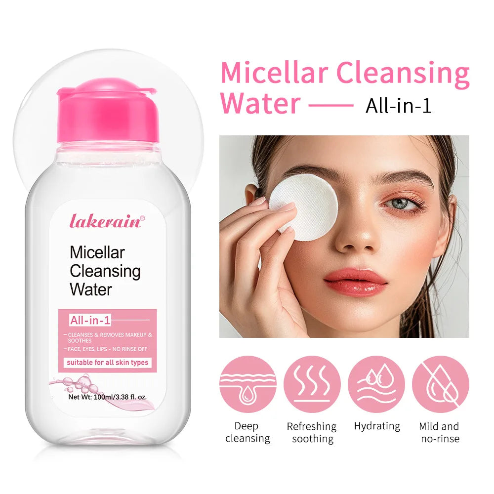 Micellar Water — Gentle Makeup Remover for Face & Eyes