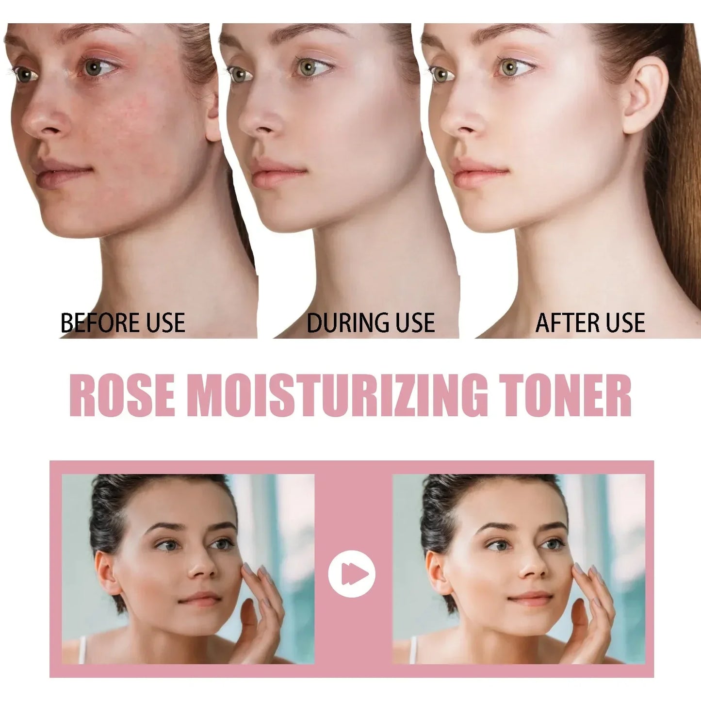 Rose Water Prep Mist — Hydrating Toner for Soft, Calm Skin