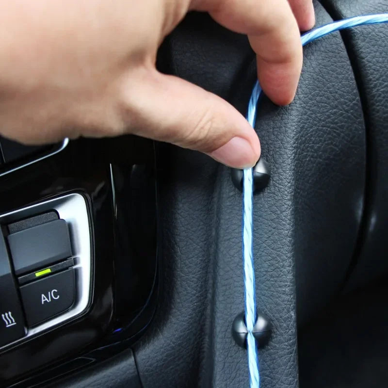 Car Cable Clip Organizer (10-Pack)