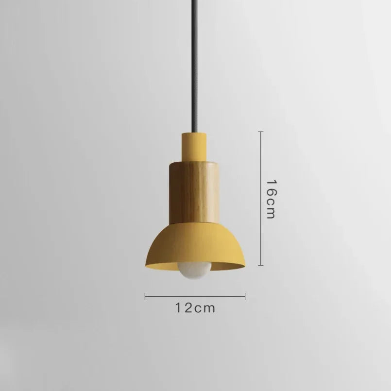 2025 Nordic Wood Pendant Light For Kitchen Restaurant Hanging Lamp Bedroom Bedside Wooden Ceiling Chandeliers Modern Lighting Ho