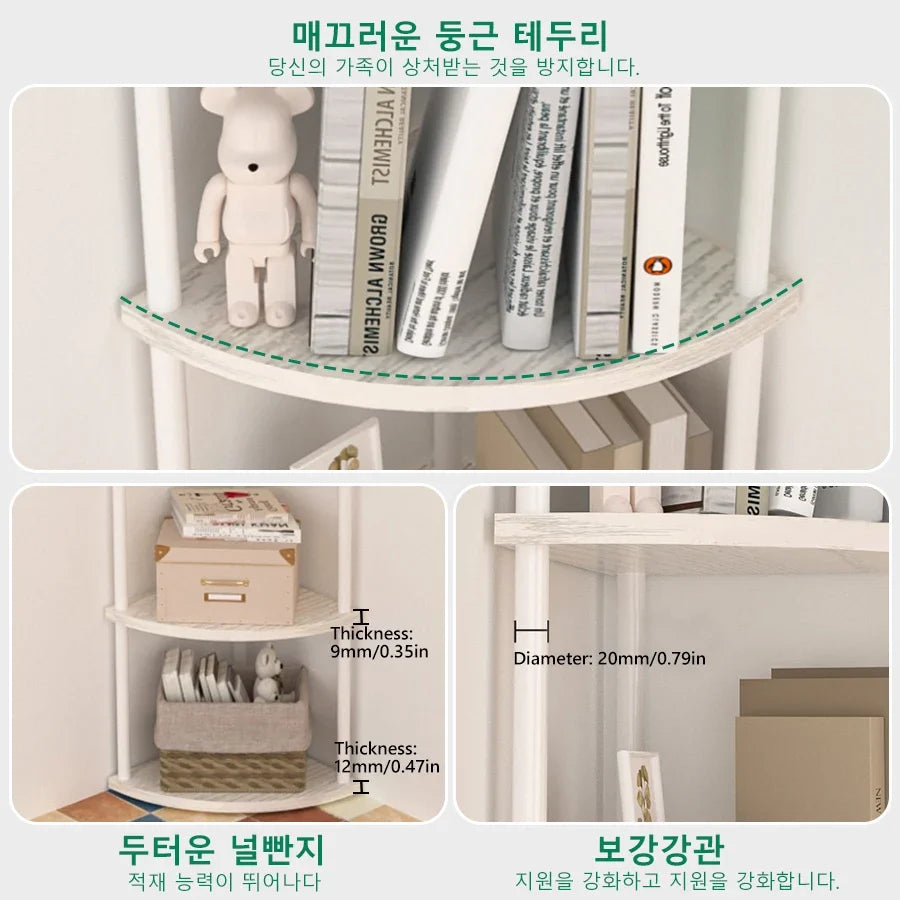 New Storage Shelf Organize Wall Corner Rack Practical Storage Rack Living Room/Kitchen/Bedroom Bookshelf Shelf Plant Rack