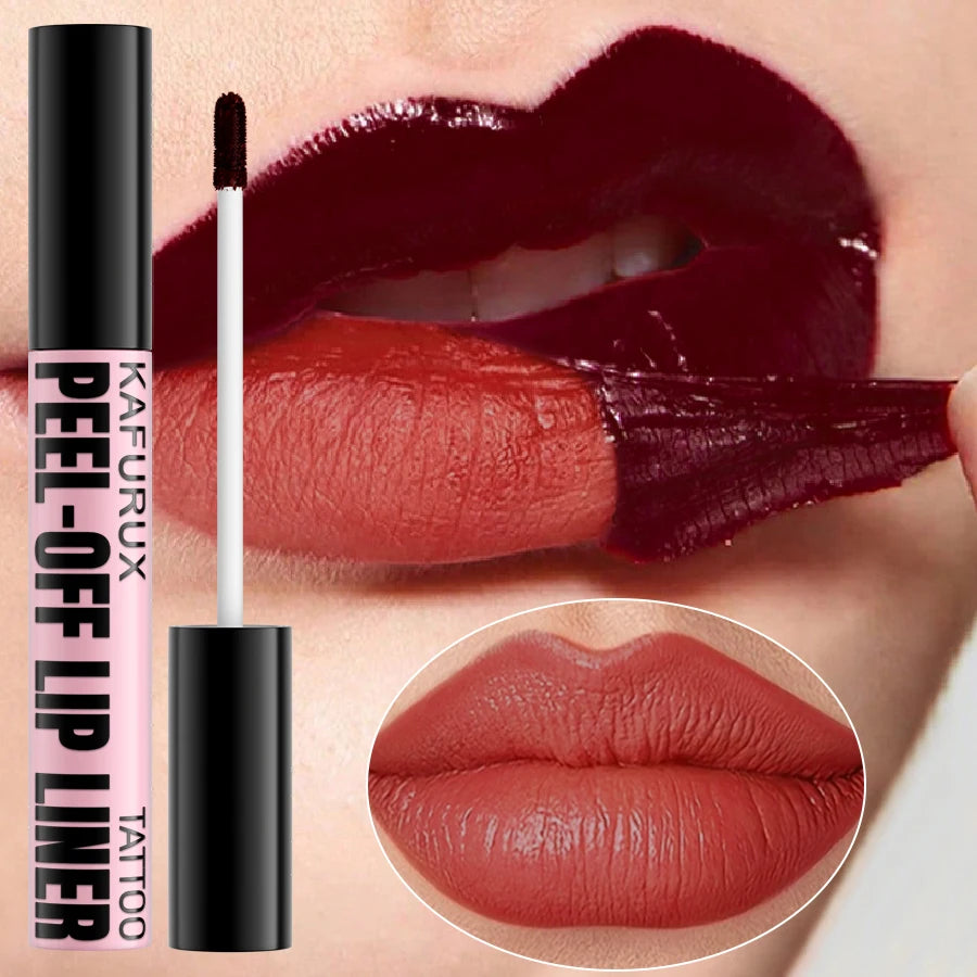 Peel-Off Lip Stain — All-Day Color That Never Fades
