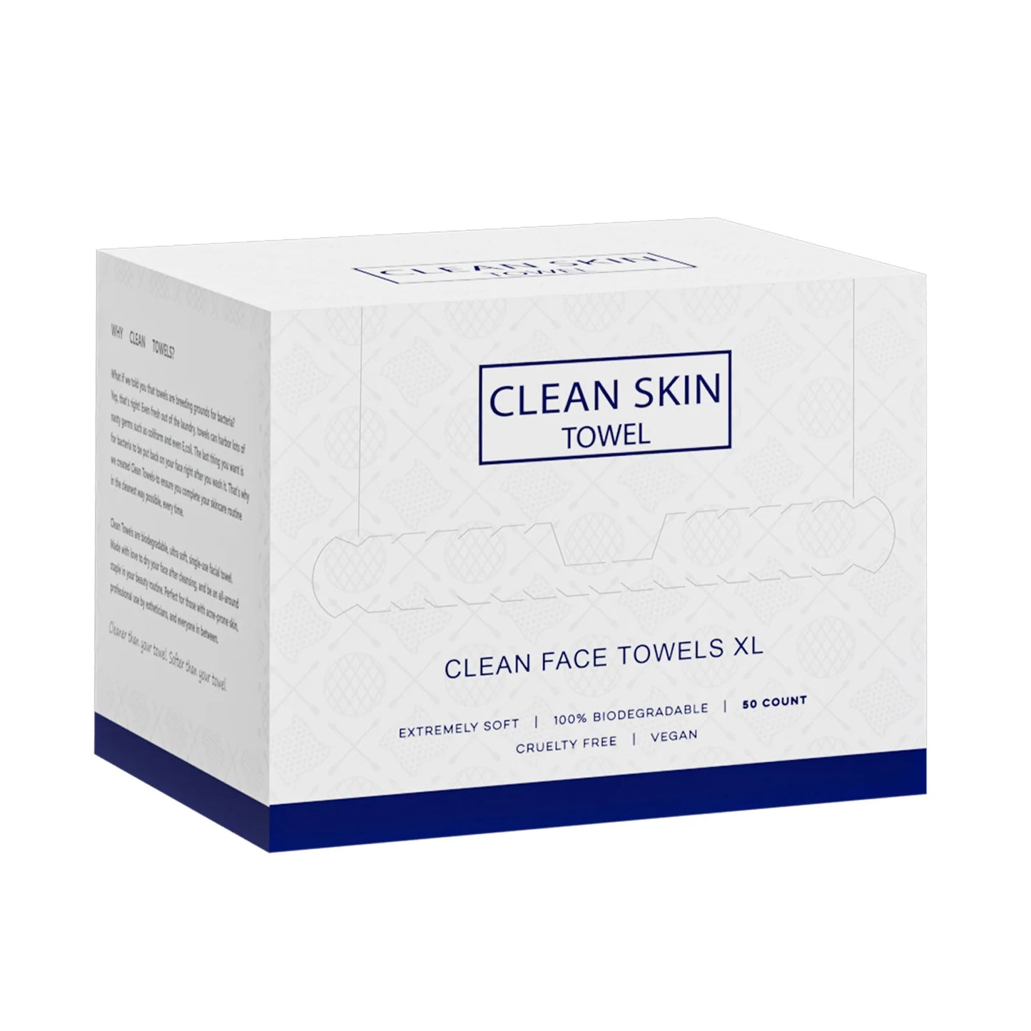Thick Disposable Cleansing Towels — Effortless Clean On the Go